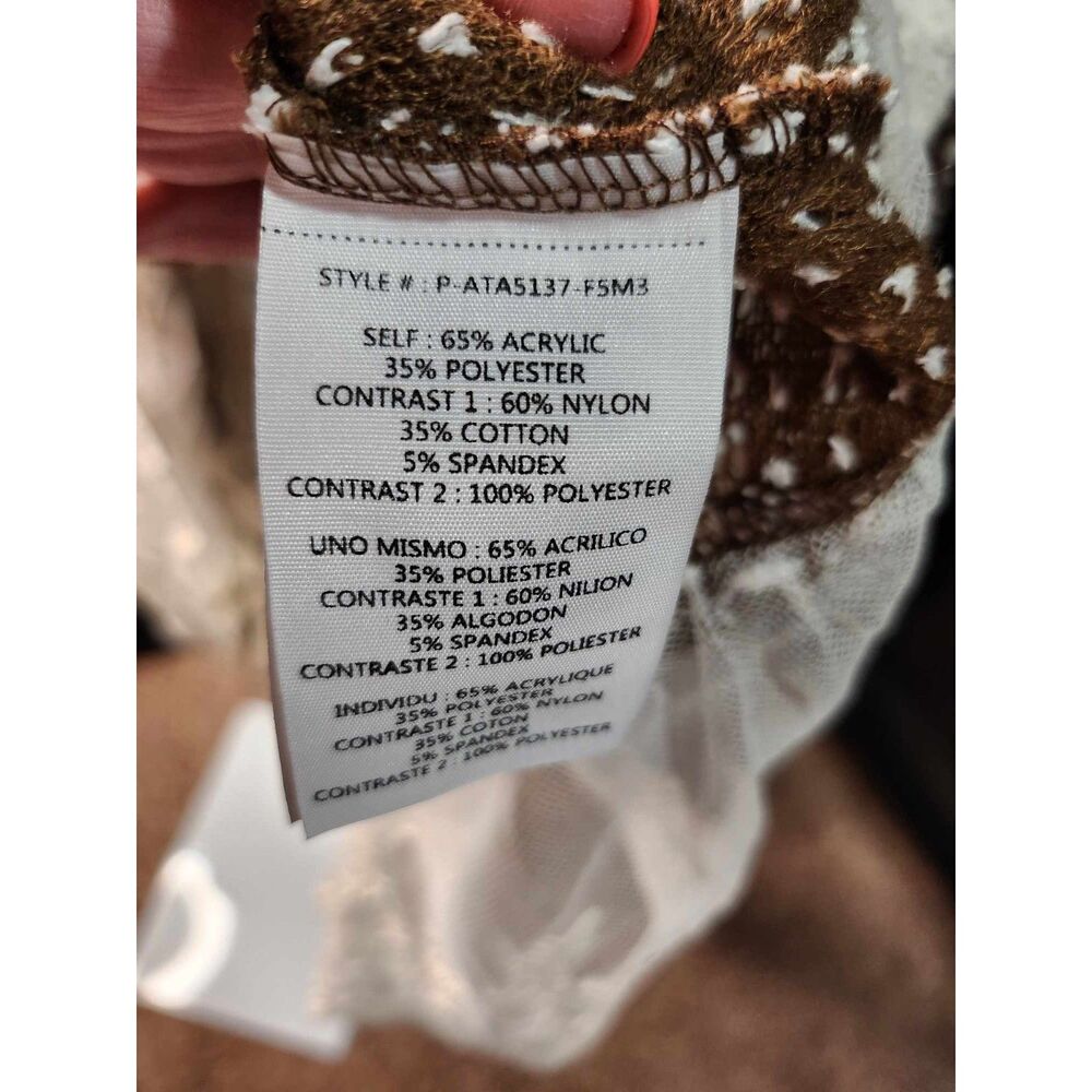 Unveiling the A'reve Textured Sweater: Boho Beauty in 2XL - Picture 8 of 9